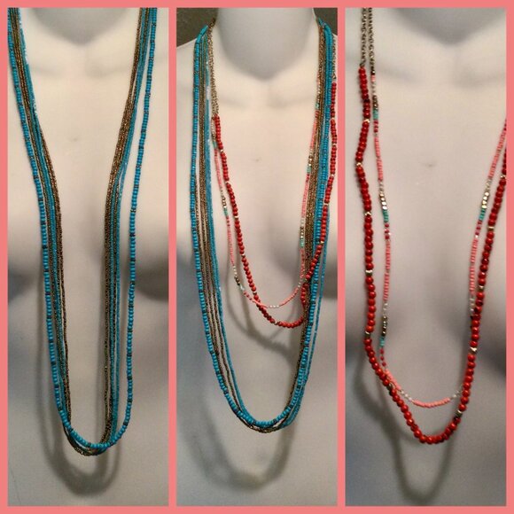 2 Boho Necklaces - Picture 4 of 9